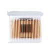 500pcs Double Head Wood Cotton Swab Nose Ears Cleaning Women Makeup Tools Lipstik Cotton Buds Tip Sticks Health Care
