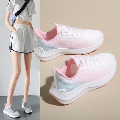 Women's Sports Shoes Lightweight Running Shoes Women's Fly Woven Breathable Women's Shoes