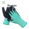 Huihuadu Durable Green Palm-Coated Work Gloves
