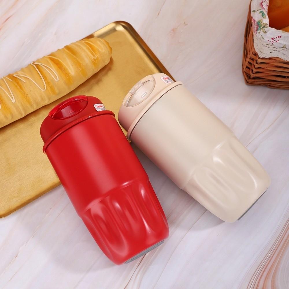 Spill Proof Lid Insulated Coffee Cup 316 Stainless Steel Portable Ice Cup  Office Use
