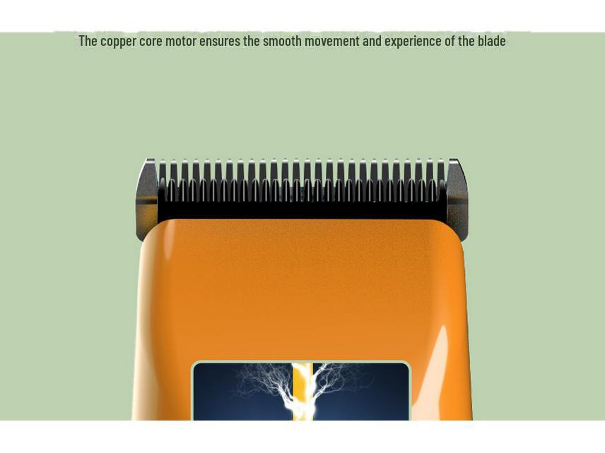High-Power Professional Rechargeable Hair Clipper for Barber & Home Use