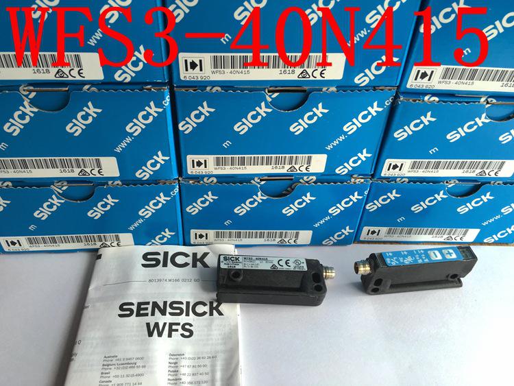 New SICK Slotted Optical Sensor WFS3-40N415/115/P415 M8 elbow 2 meter power cord
