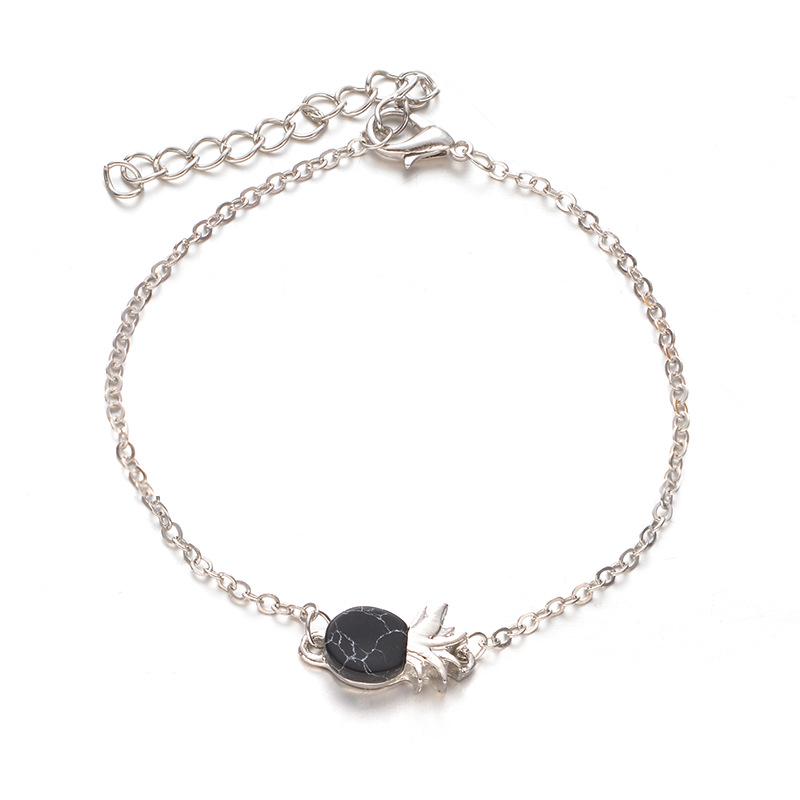 Retro Sweet Fruit Pineapple Bracelet Fashionable Versatile Simple Short Jewelry Bracelet