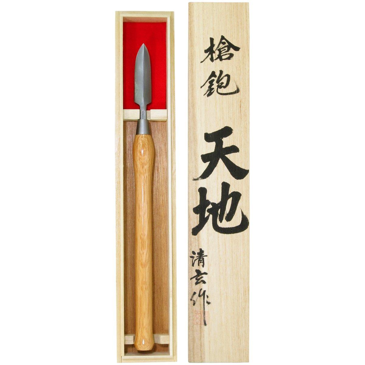 

Tenchi special spear plane 1 shaku handle in paulownia box 24mm