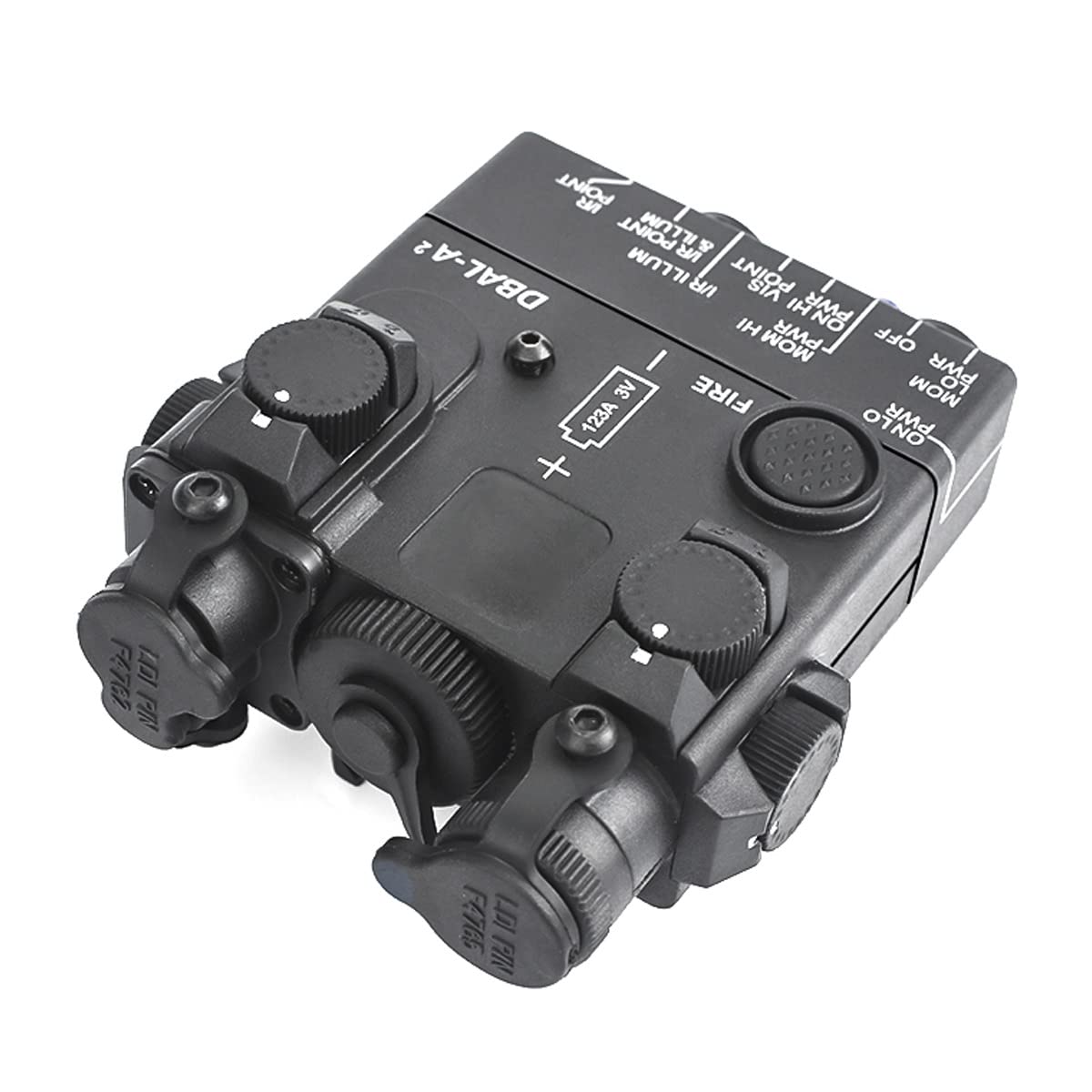 

Z Z&Z AN PEQ 15A DBAL A2 Type Aiming Device Dummy Model QD Lever Mount 20mm Rail Compatible Resin No Function BK