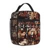 Friends Die TV-Serie Tragbare Thermokühlertasche Amerikanische TV-Show Rachel Wiederverwendbare Isolierte Lunchtaschen Lebensmittel Bento Aufbewahrung Schule