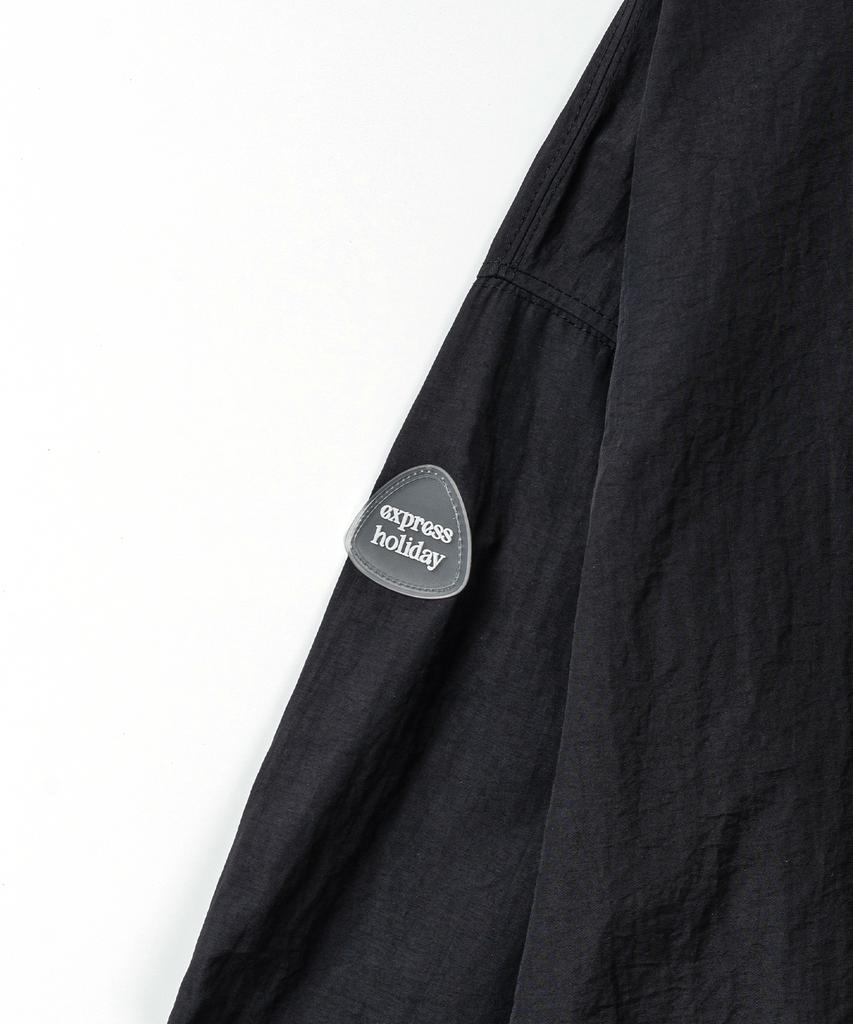 EXPRESSHOLIDAY Authentic Nylon Pullover_Black (Type B)