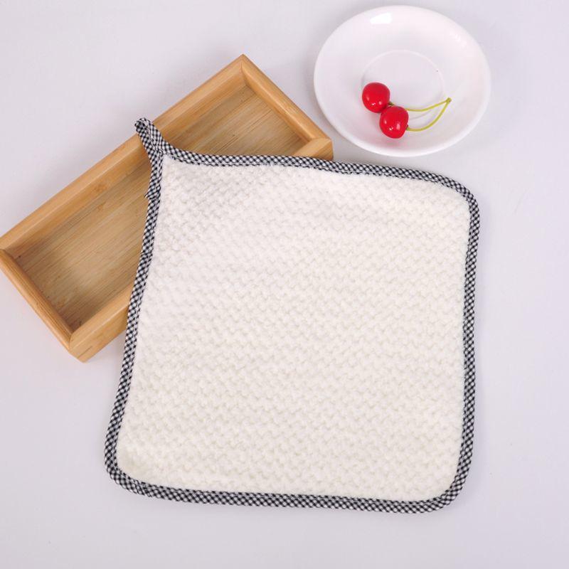Oil-Proof Lint-Free Dishcloth for Kitchen Cleaning