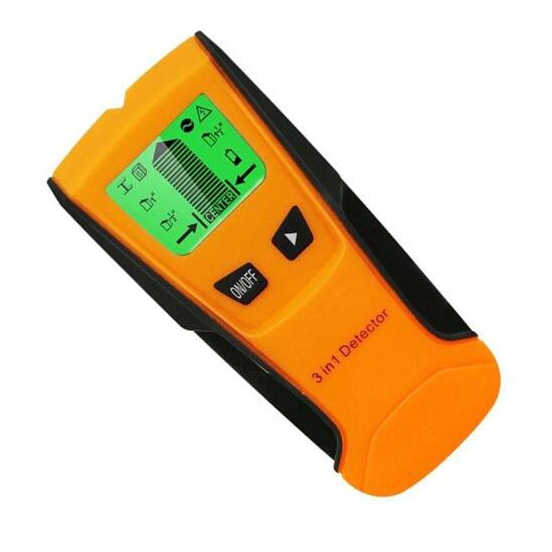 3-in-1 Wall Stud Finder Wood Studs Metal Detecion Detection of live cable Metal Depth Measurement Finder Wall Detector Scanner