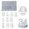 2Pcs Silicone Molds Casting Molds, Silicone Mold Candle Holder, Silicone Mold Candle Holder, Plaster Molds For Casting