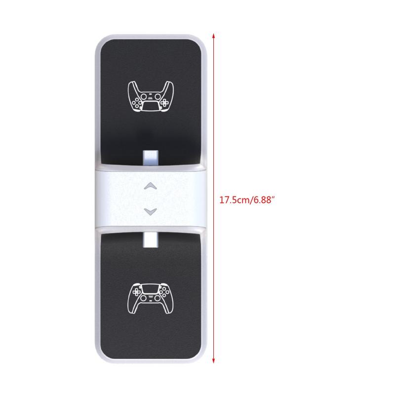 Slots Charger Adapter Game Consoles ChargerStand Charging Display Dock Station with Type-C Port