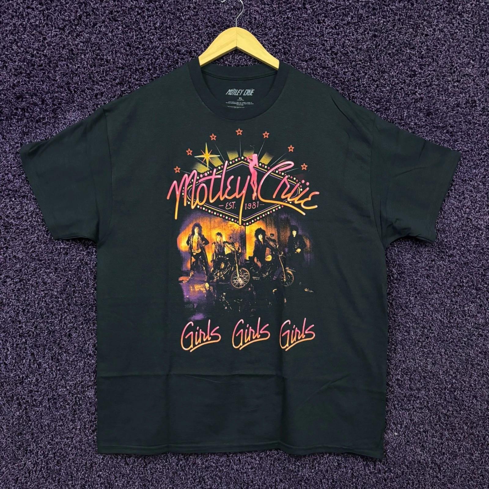 Motley Crue Girls Girls Girls Rock T-shirt size Extra Large S