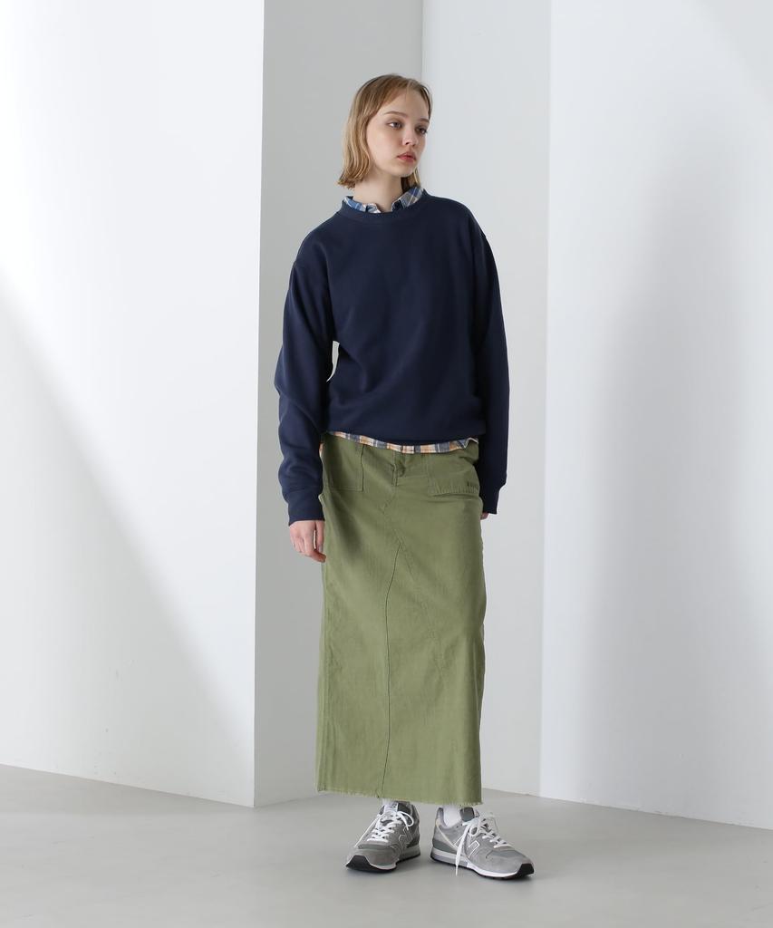 Avirex DAILY Rundhalsad Långärmad Tröja Marinblå (783-3932002), Herr 2XL, (Storlek 120)