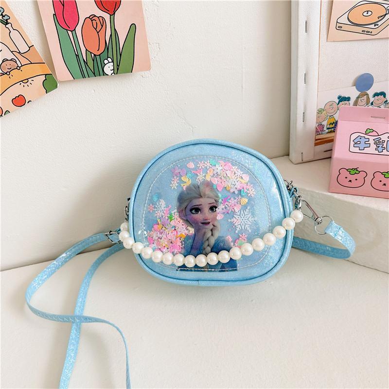 Frozen Elsa Princess Kids Handbag Single Shoulder Crossbody Bag Gift Fashion