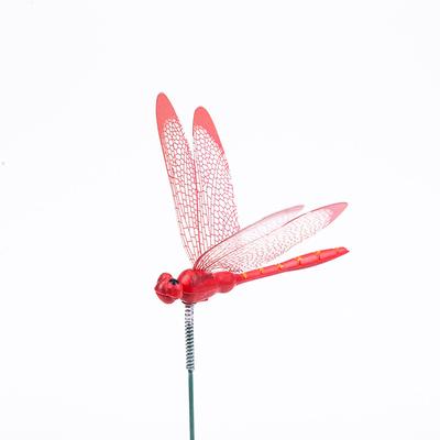 10Pcs Dragonfly Garden Yard Planter Dragonfly Flower Arrangement Colorful Dragonfly Outdoor Decor Flower Pots Decoration