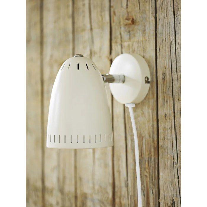 Superliving Metal Wall Light "Dynamo" Short Matte White