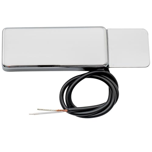 Artec MHFA95 Alnico 5 Mini Humbucker Pickup, Side-Mount Style Neck Pickup for Johnny Smith Style Jazz Guitars, Chrome