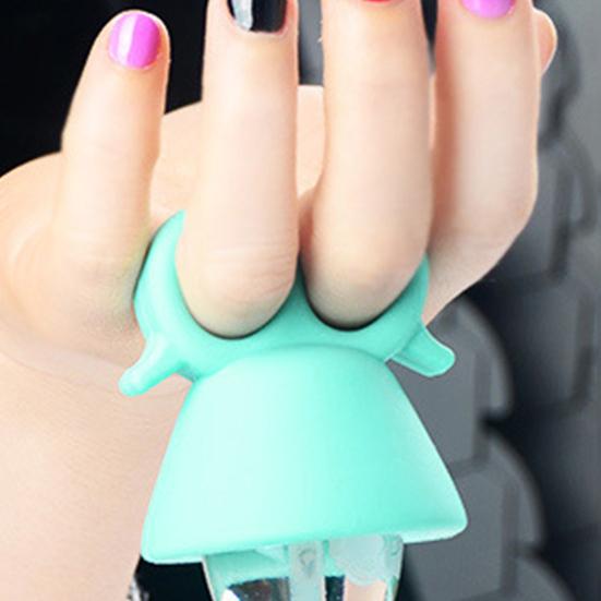 Vinyl Waste Collector Wearable Anti-Spill Easy Scrape Removal Silicone Craft Vinyl Weeding Scrap Collector Ring Weeding Accessory