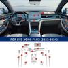 LHD RHD Car Center Console Navigation Screen Instrument TPU Protective Film For BYD Seal U Sealion 6 Song Plus DM-i EV 2021-2025
