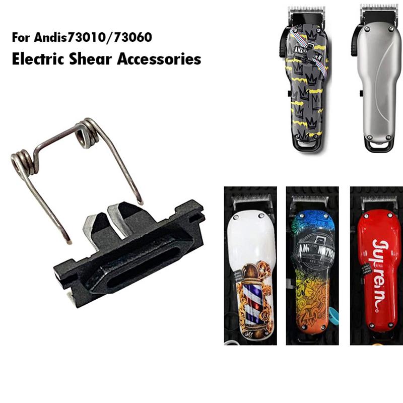 1 Sada napínací pružina pro strojek na stříhání vlasů, výkyvná hlava pro Andis 73010/73060, příslušenství pro strojky na stříhání vlasů