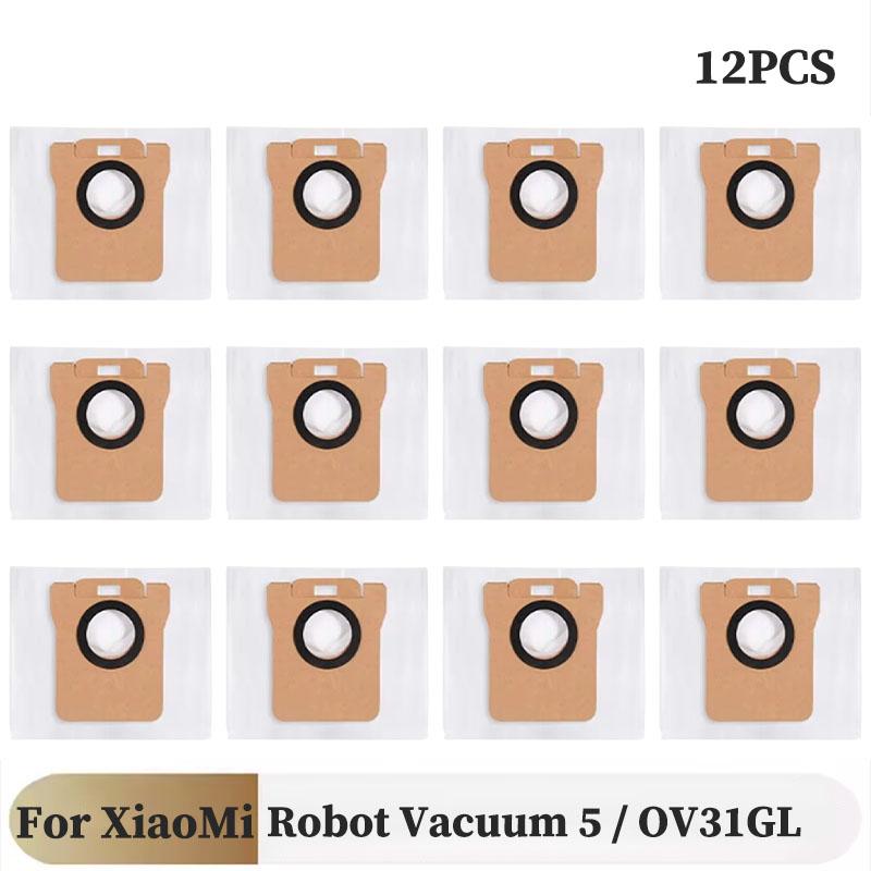 For Xiaomi Robot Vacuum 5 / OV31GL Cleaner Accessories Main Side Brush Mop Cloth HEPA Filter Dust Bag Replacement Spare Parts