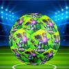 Custom Name Personalized Ben 10 Cartoon Print Size 5 Soccer Ball Training & Match Football, for Team, Kicking, Gift for Football