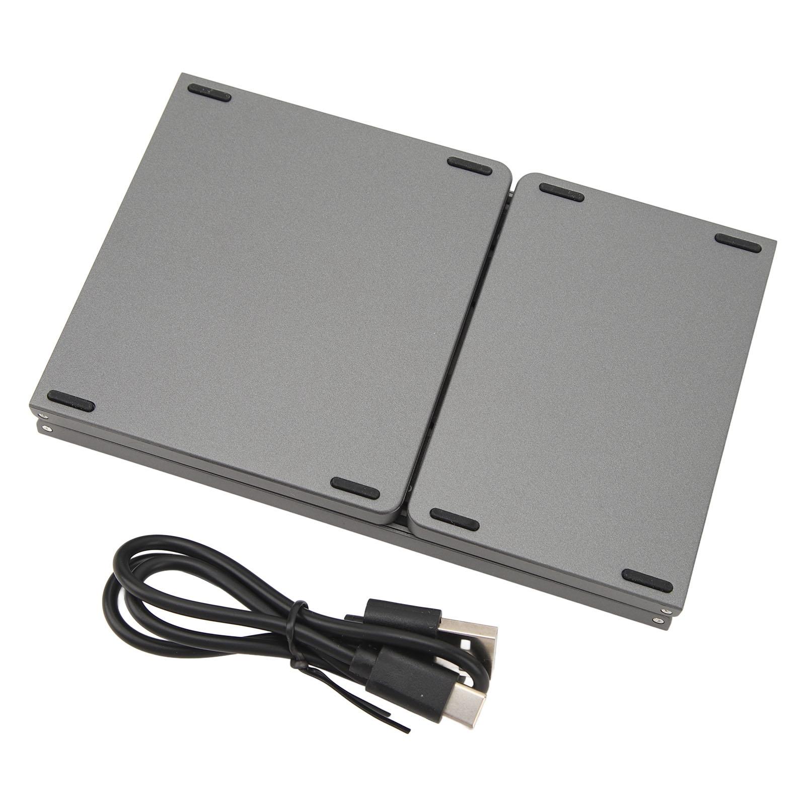 

Складная Bluetooth-клавиатура Портативная беспроводная складная клавиатура с тачпадом для Win для Android