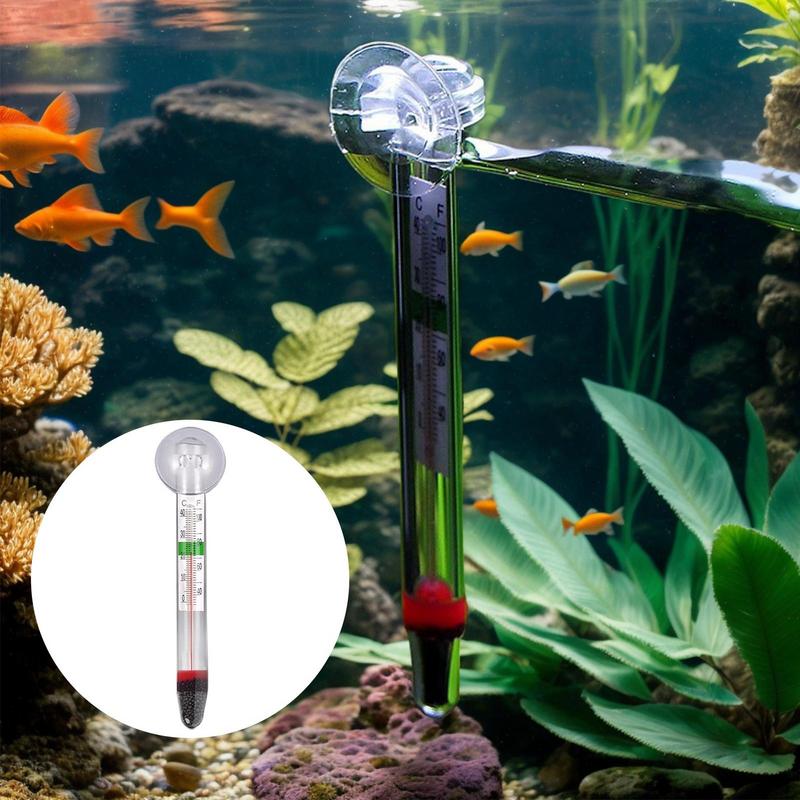 Aquarium Thermometers Digital for Fish Tank Wireless Monitor with Clear Easy-to-Read High-Precision Display for Household