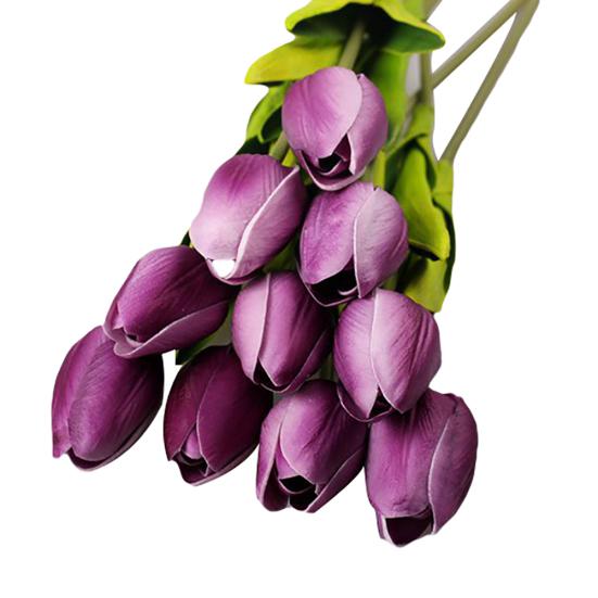 1 Bouquet Artificial Tulip Home Garden Wedding Flower Arrangement Desktop Decor