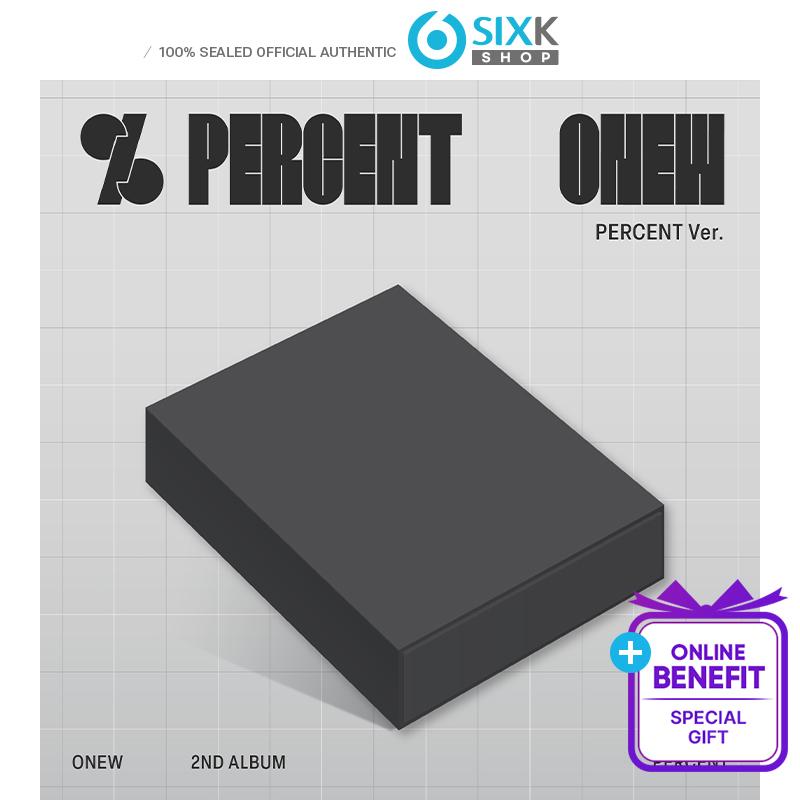 

[Предзаказ]ONEW(SHINee) - 2-й альбом [Процент] PERCENT Ver. (+Онлайн-выгода) [NO POB]PERCENT Ver.