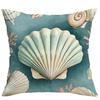 pc Coastal Ocean Throw Pillow Cover D DoubleSide Print Polyester Cushion Case for Home Sofa Car Bedroom Living Room Decor