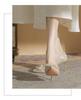 Champagne Gold Crystal Bow High Heels for Women - Elegant French Niche Bridal Shoes