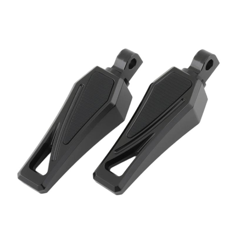 10mm Hole Motorcycle Phantom Foot Pegs  Footrests Pedals Male-Mount Foot Rests For Harley Sportster 883 Touring Dyna Bobber