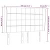 VidaXL Headboard with Ears Pink 147x23x118-128 Cm Velvet3118009