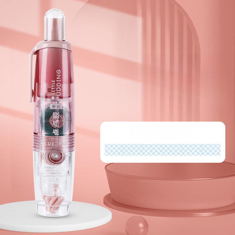 

Клей для скрапбукинга, простая корректирующая лента, стильный клей, мини-портативный стираемый клей-паста, нелипкий блокнот для заметок, принадлежности для заметок 6mm*5m