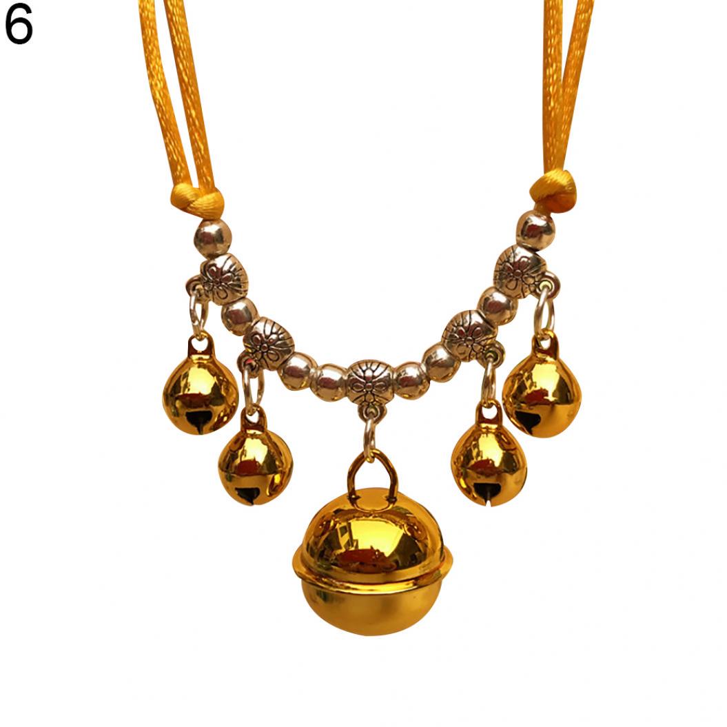 

Декоративный ошейник с несколькими колокольчиками для кошек и собак L