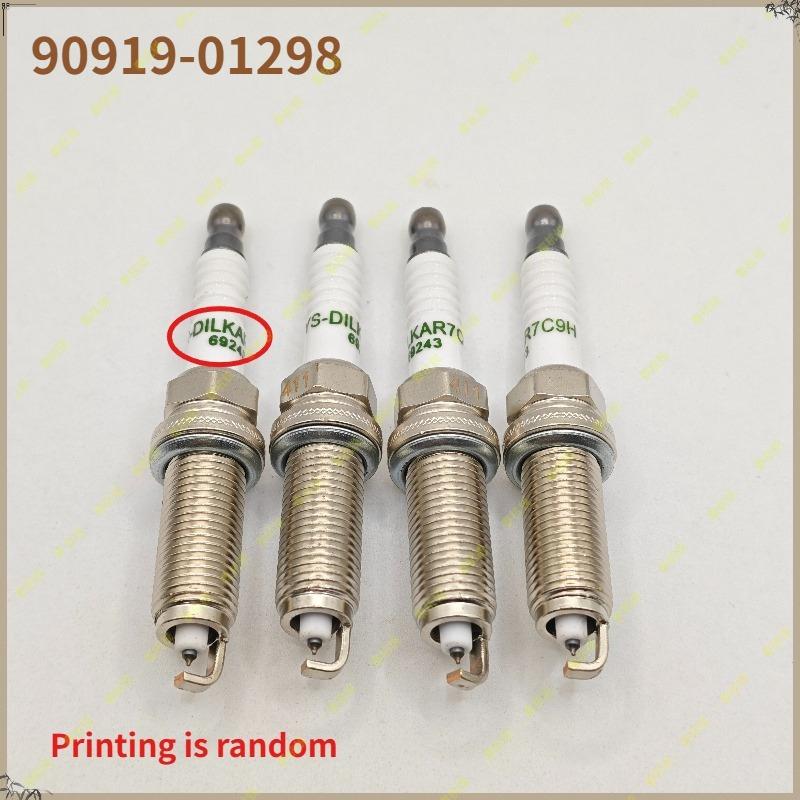 90919-01298 (YS-DILKAR7C9H) 4pcs Iridium Spark Plug For CHR 1.8L Hybrid 2ZR-FXE 2016 2017 2018 2019 2020 ZYX10 ZYX11 909190128 90919-01298