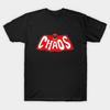 Men Black Print T-shirt Chaos No-Cut Transfer Paper Print Cotton Tshirt
