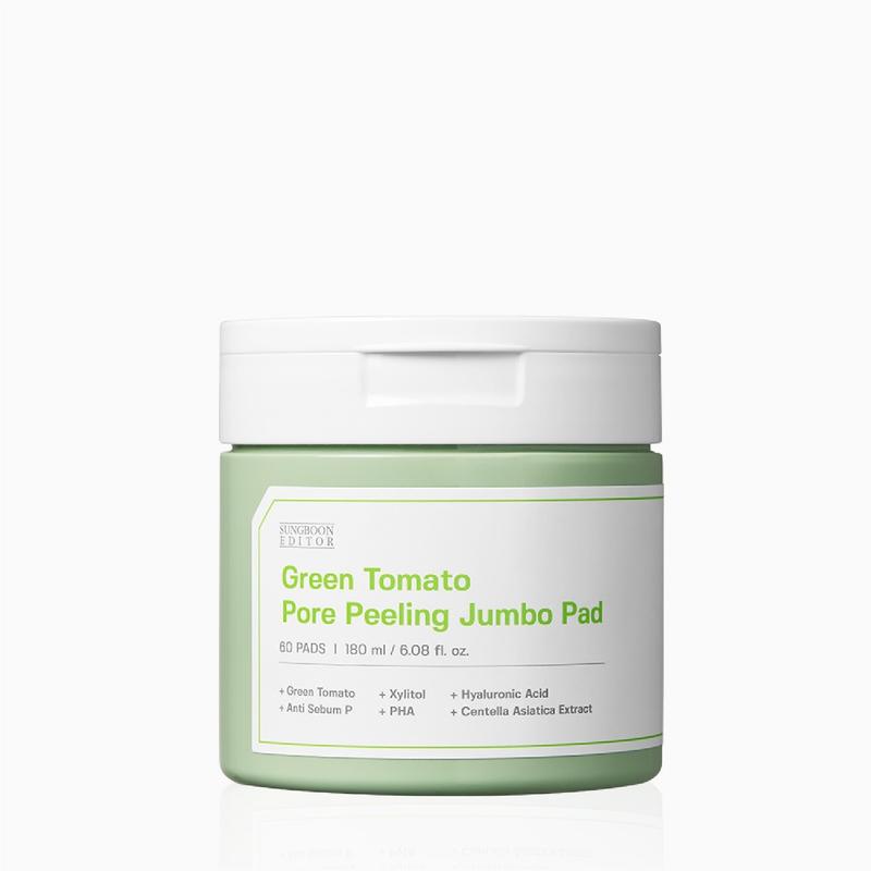 Sungboon Editor Green Tomato Pore Peeling Jumbo Pad 60Pads 180ml