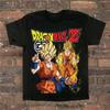 2026 New Dragon Ball Z Super Saiyan Gohan Black Gi Cotton Back Print Vintage Casual Men and Women T-Shirt for DBZ Fans Summer