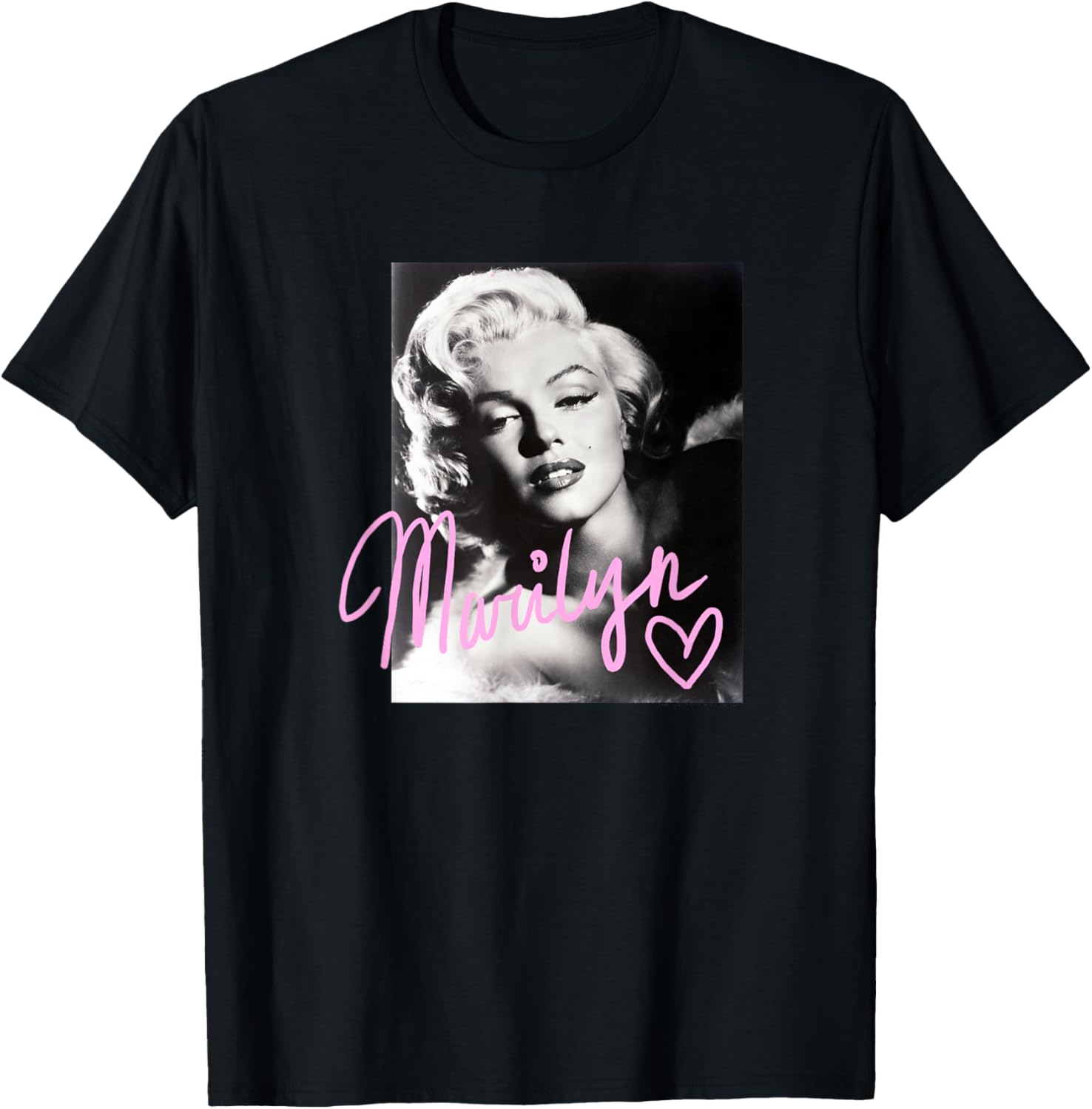 Marilyn Monroe Pink Autograph XOXO T-Shirt S разноцветный
