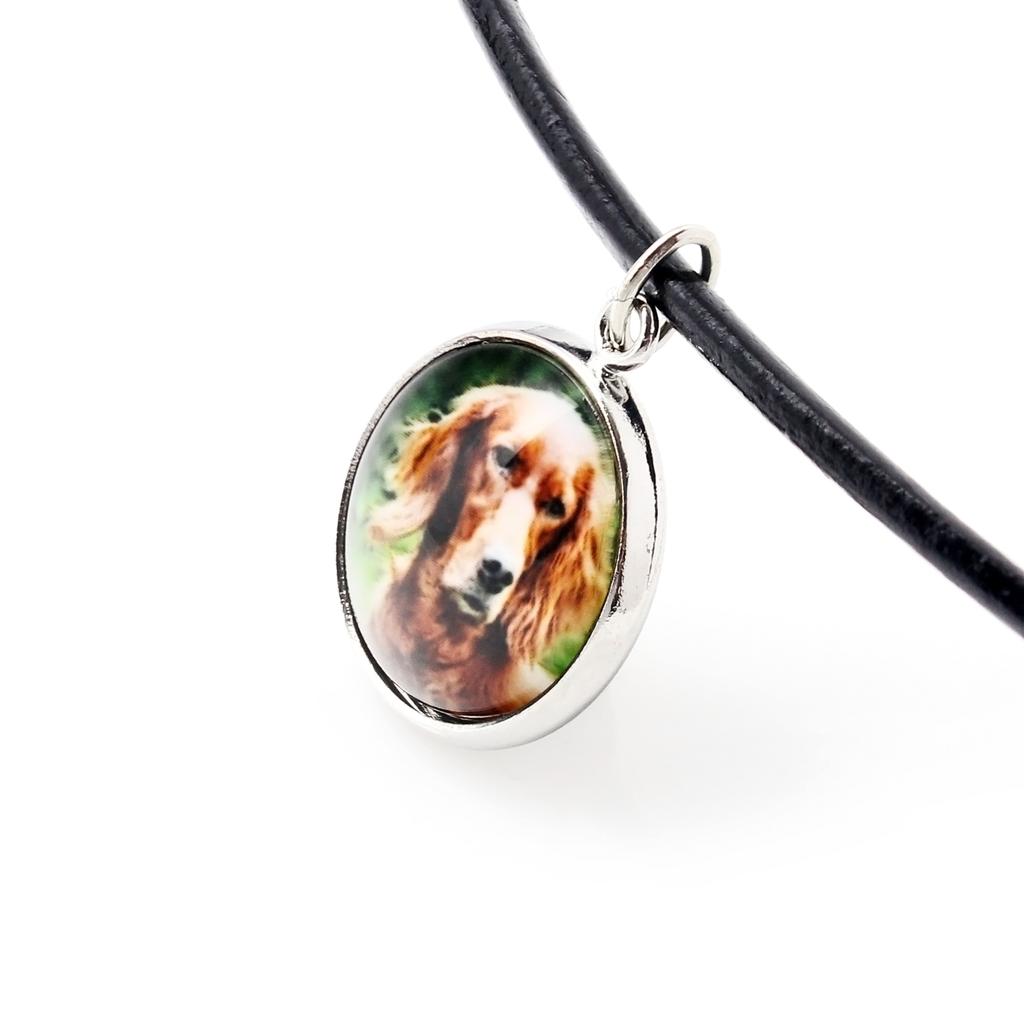 English setter, Lawerack, Laverack – A set of jewelry with your photo, handmade set | Art-Dog