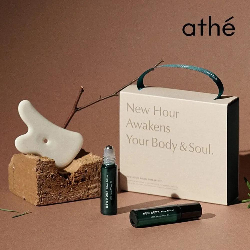 Athe New Hour Ritual Gua Sha Aroma Oil Therapy Kit