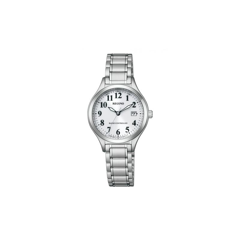 

CITIZEN 50 meters waterproof solar Quartz Steel Strap 28mm women s watch white dial KS121021 білий
