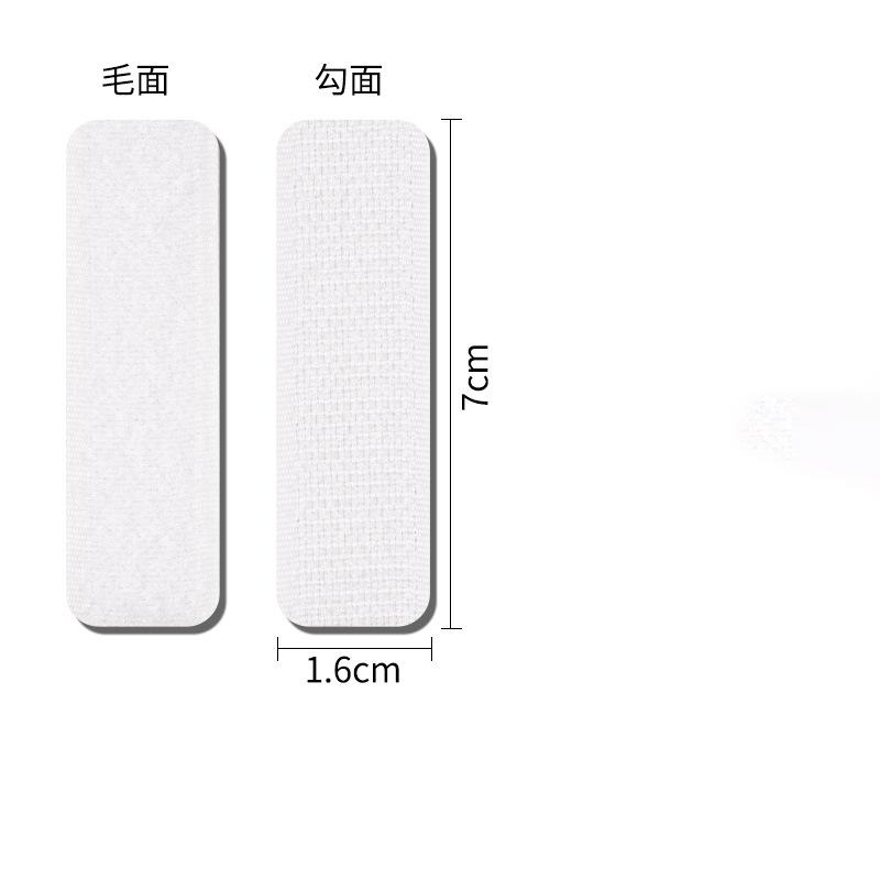 

Детская обувь на липучке, сменная пряжка для детской обуви, сменная пряжка для мамы, прочная самоклеящаяся лента white 6cm_7cm [5 pairs]