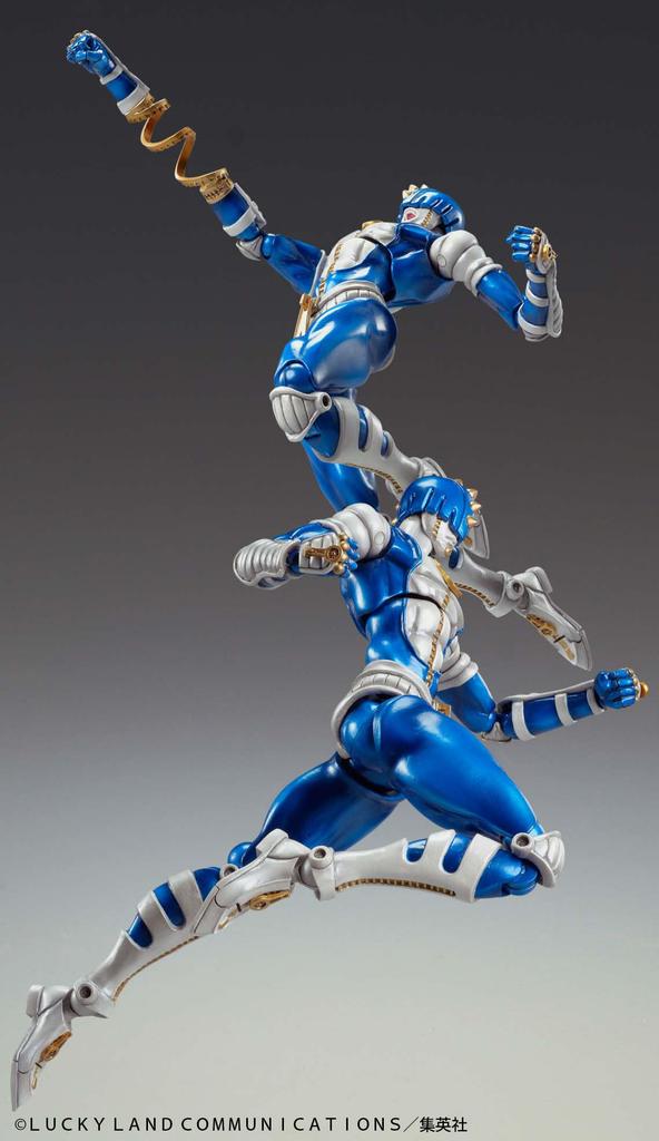 Super Action Statue "JoJo's Bizarre Adventure Part 5" "S.F." Approximately 160mm tall, painted, articulated figure made of PVC, ABS, and nylon.