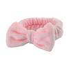 Plush Wrist Strap Face Wash Spa Bracelet Spa Bracer Absorbs Sweat Coral Fleece Waterproof Headband