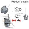 Carburetor Kit for Snowplow Tractors Fits Models For 796122 794593 696737 and 793161 for Optimal Fuel Delivery