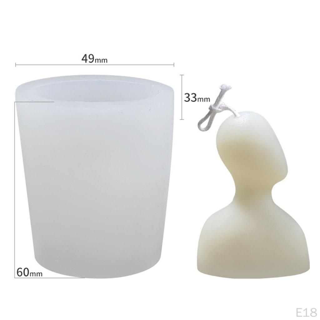 Für Handgemachte Kerzen Dekoriert Wachsschmelzformen Epoxidharz Gips Silikon Beton