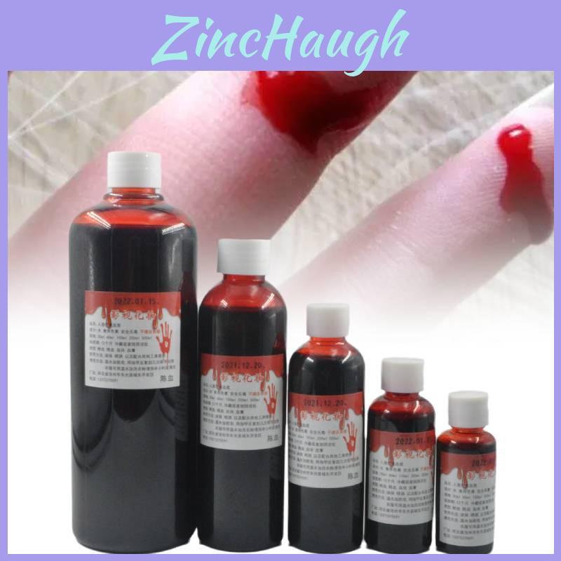 Blood-themed Costume Props With Washable Realistic Fake Blood Capsules For Parties